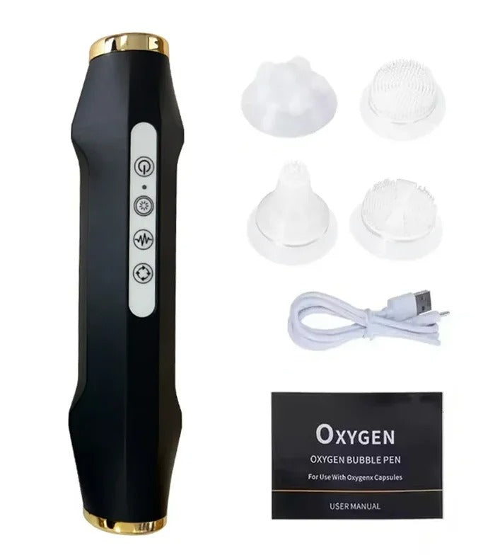 CO2 Oxygen Bubble Facial Device — Spa Capsule Treatment