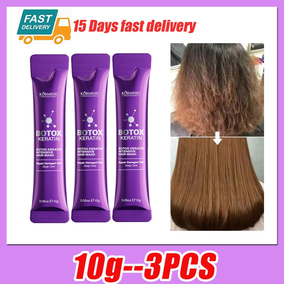 Keratin 5-Second Hair Repair Mask