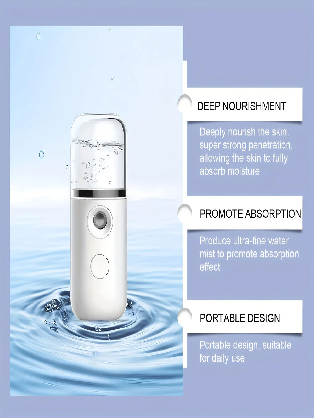 USB Mist Facial Steamer & Humidifier