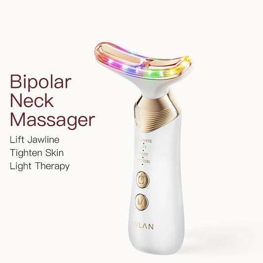 ANLAN 24K Gold Neck & Face Lifting Device — 5-Color LED
