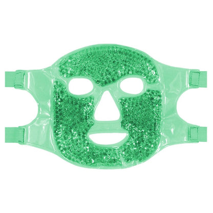 Gel Bead Ice Cooling Face & Eye Mask Set