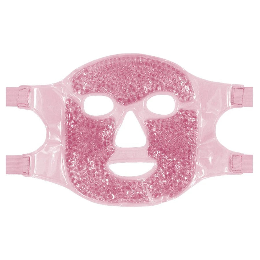 Gel Bead Ice Cooling Face & Eye Mask Set