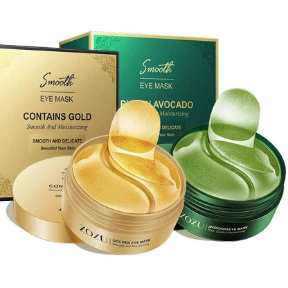 Avocado & Golden Eye Patches — Anti-Wrinkle & Depuffing Eye Mask