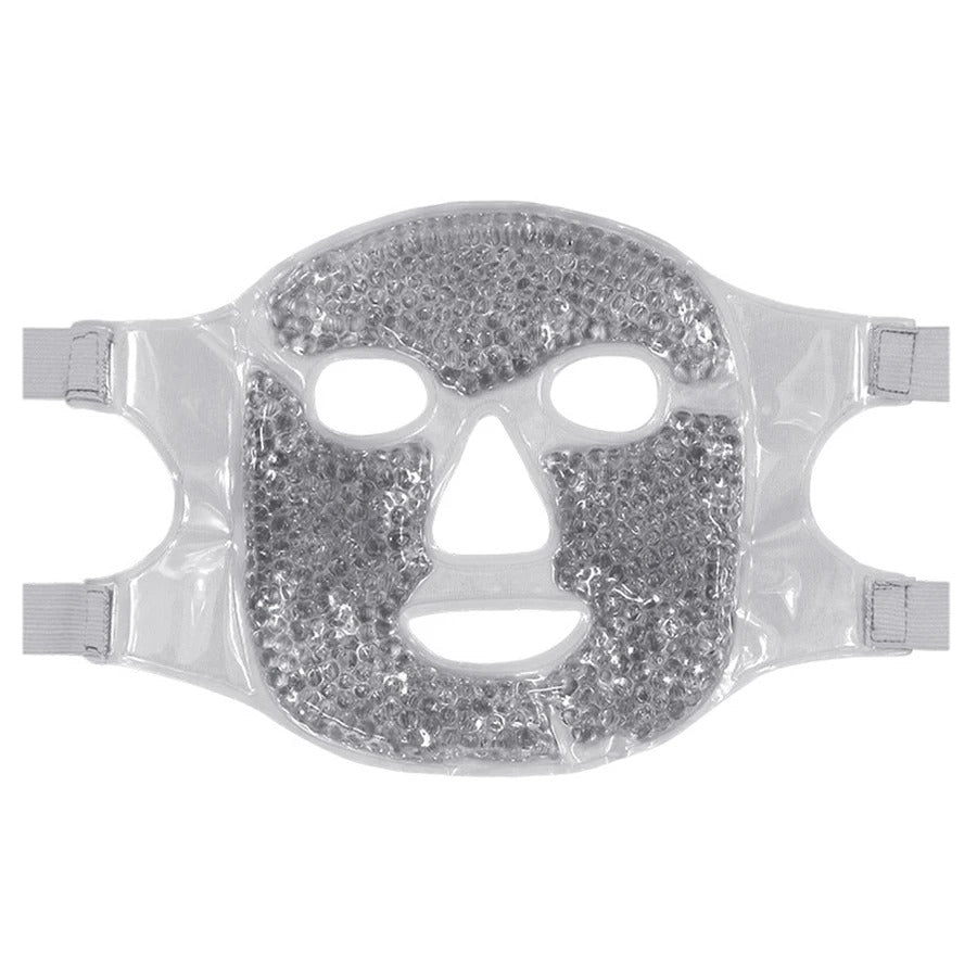 Gel Bead Ice Cooling Face & Eye Mask Set
