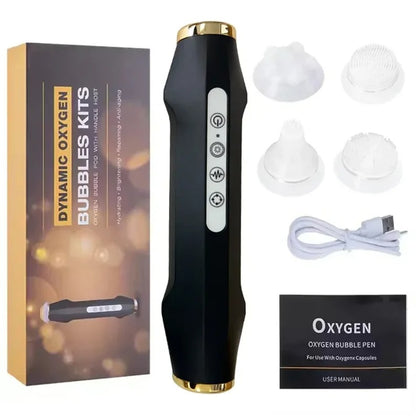 CO2 Oxygen Bubble Facial Device — Spa Capsule Treatment