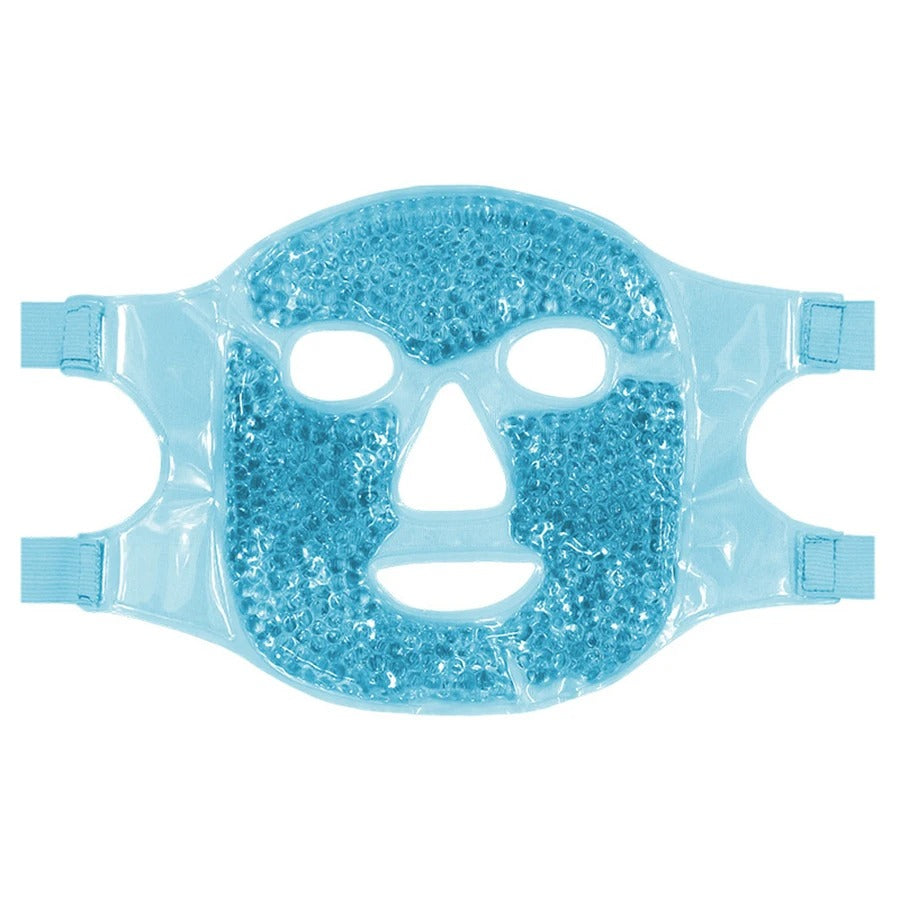 Gel Bead Ice Cooling Face & Eye Mask Set