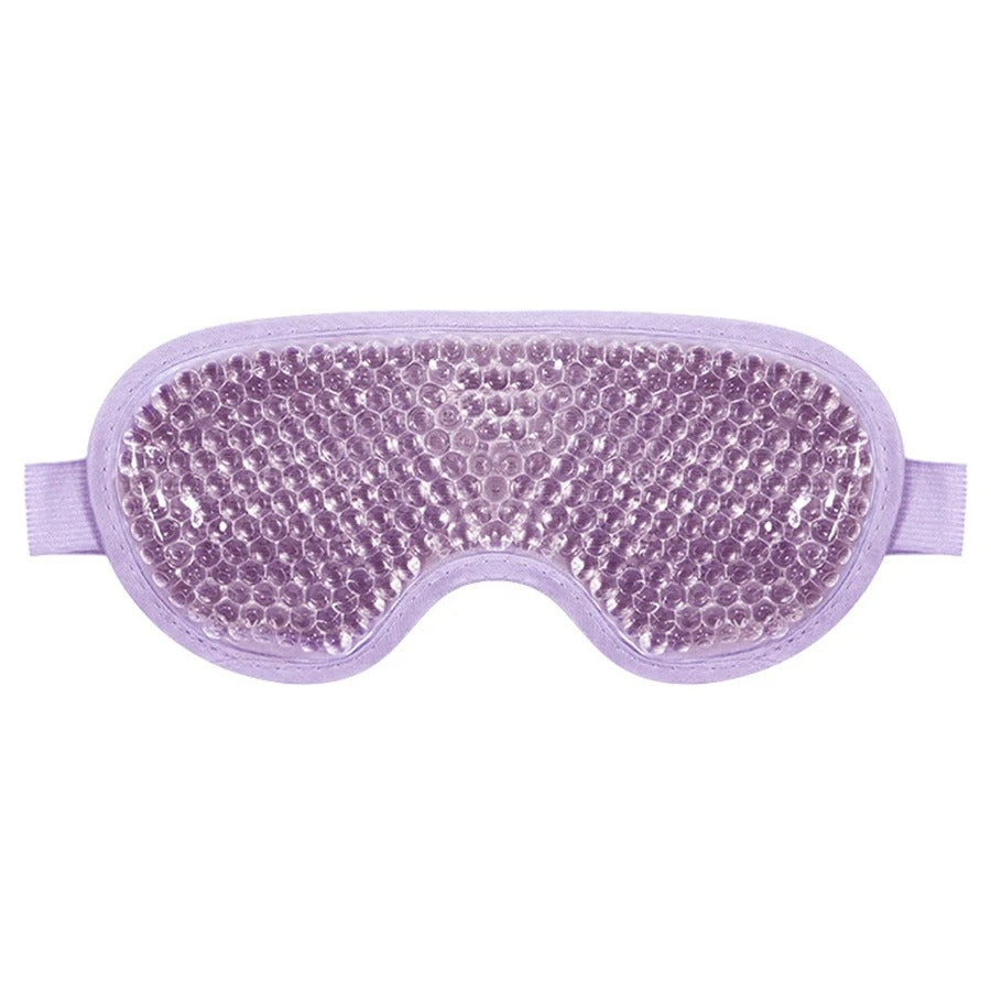 Gel Bead Ice Cooling Face & Eye Mask Set