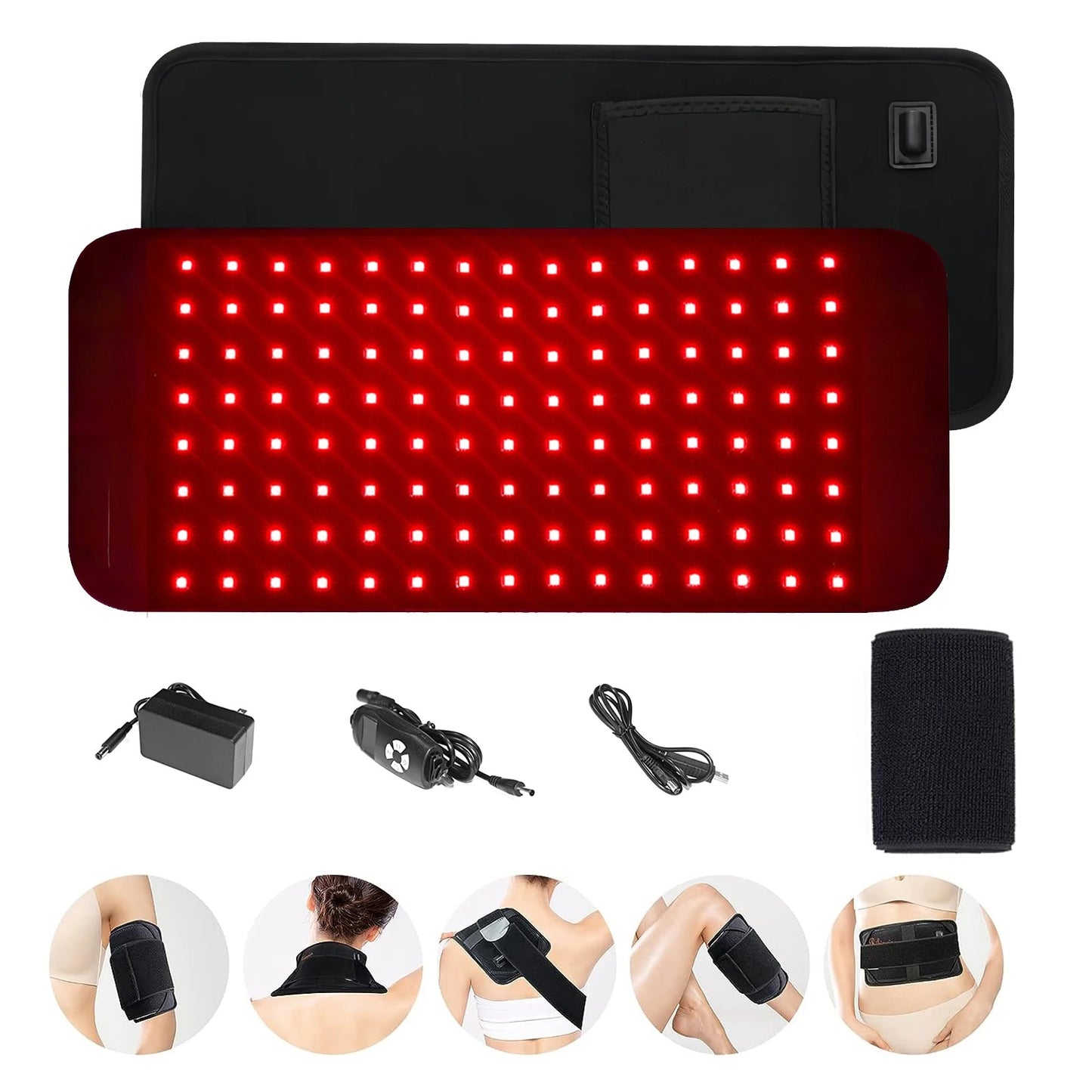 Red & Infrared Light Therapy Pad — 660nm & 850nm
