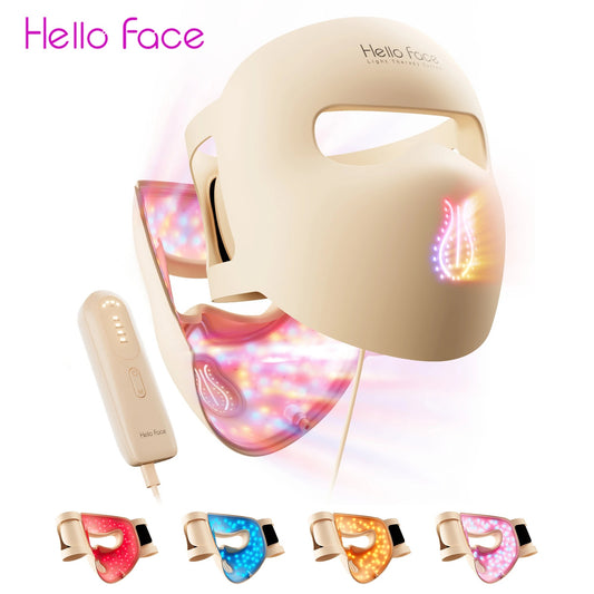 Hello Face M300 4D LED Light Therapy Mask — 311 LEDs