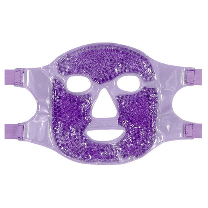 Gel Bead Ice Cooling Face & Eye Mask Set