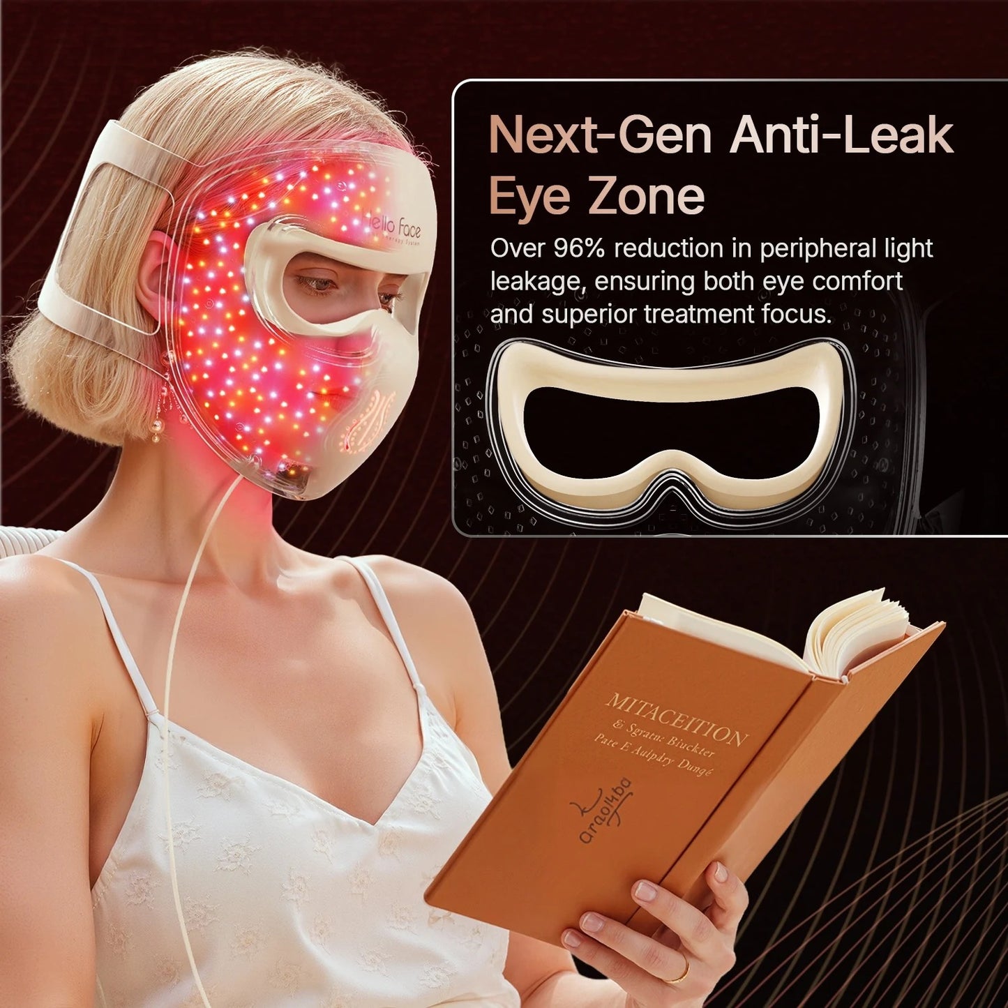 Hello Face M300 4D LED Light Therapy Mask — 311 LEDs