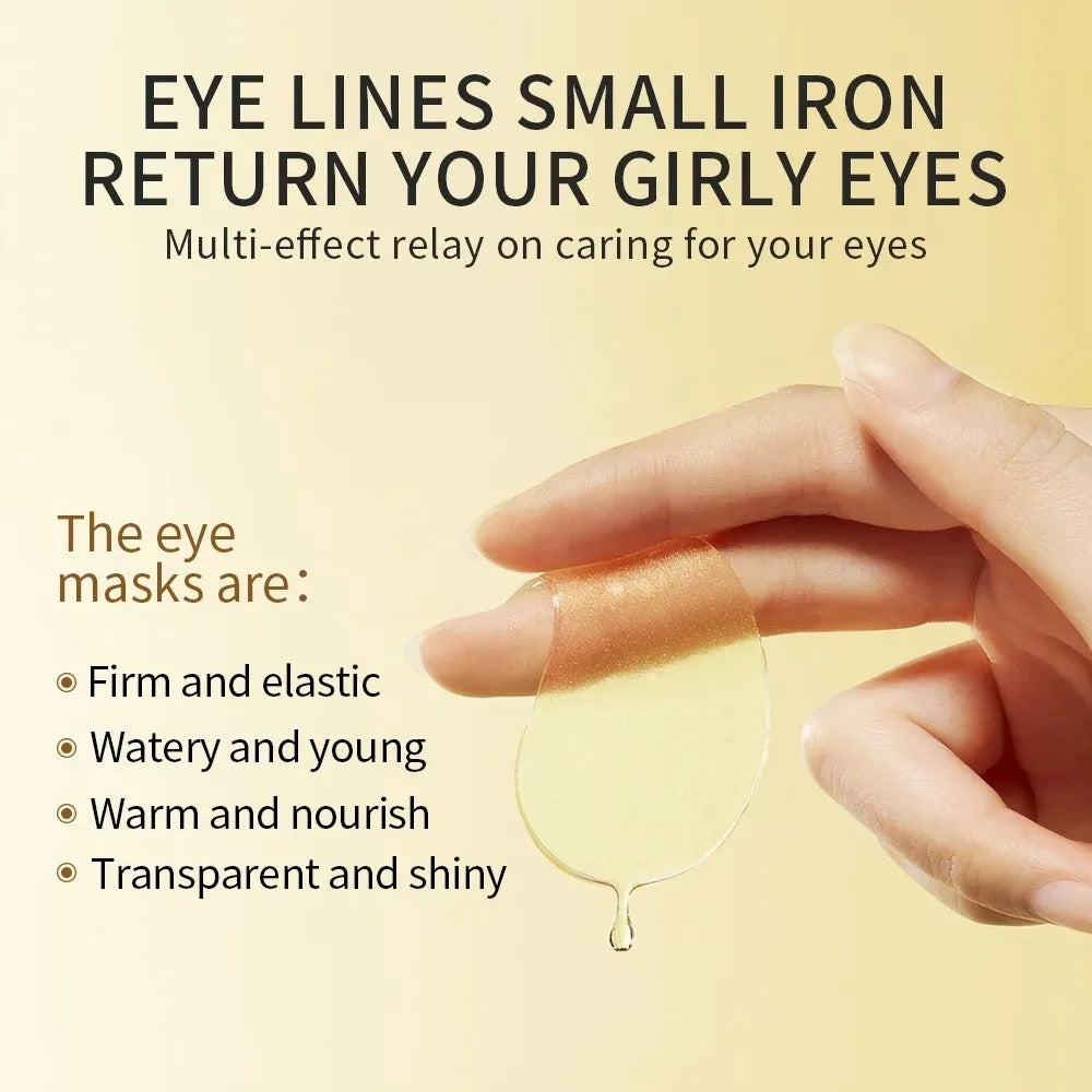 Avocado & Golden Eye Patches — Anti-Wrinkle & Depuffing Eye Mask