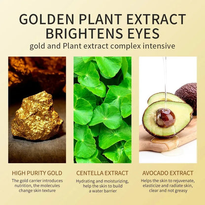 Avocado & Golden Eye Patches — Anti-Wrinkle & Depuffing Eye Mask