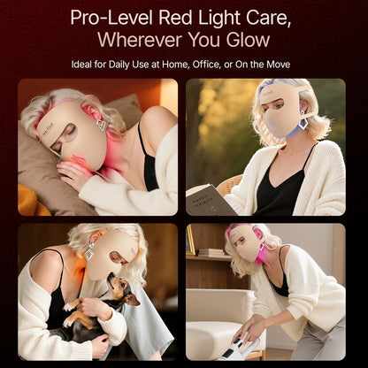 Hello Face M300 4D LED Light Therapy Mask — 311 LEDs