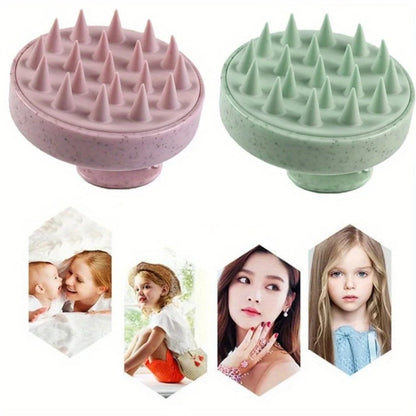 Silicone Shampoo Scalp Massager Brush
