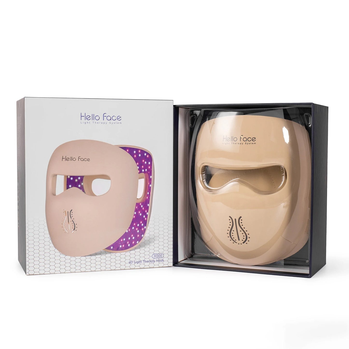 Hello Face M300 4D LED Light Therapy Mask — 311 LEDs